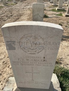 BAGHDAD (NORTH GATE) WAR CEMETERY - CROCKER, PERCIVAL JAMES WILBERFORCE